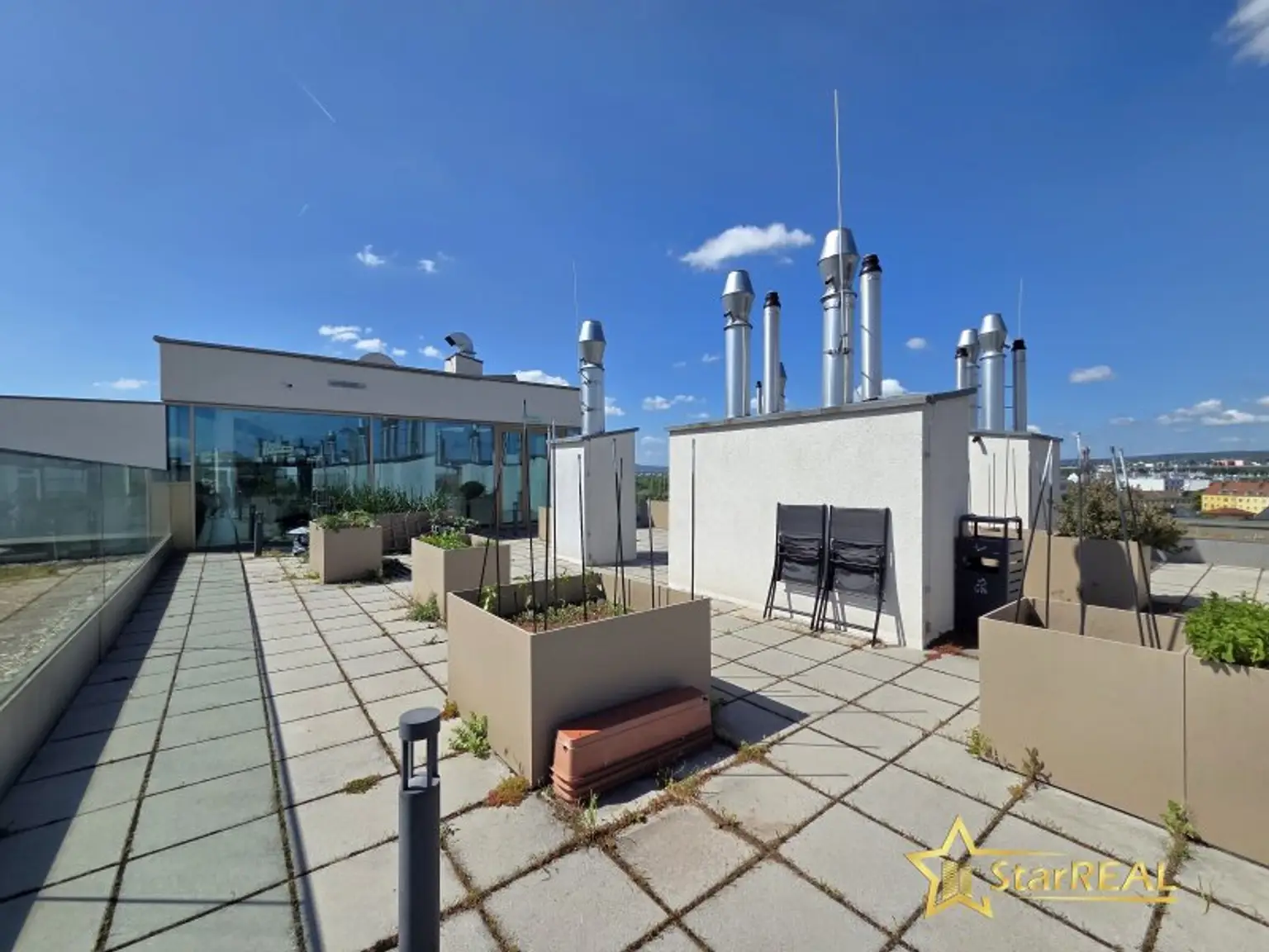 Dachterrasse zur Allgemeinnutzung