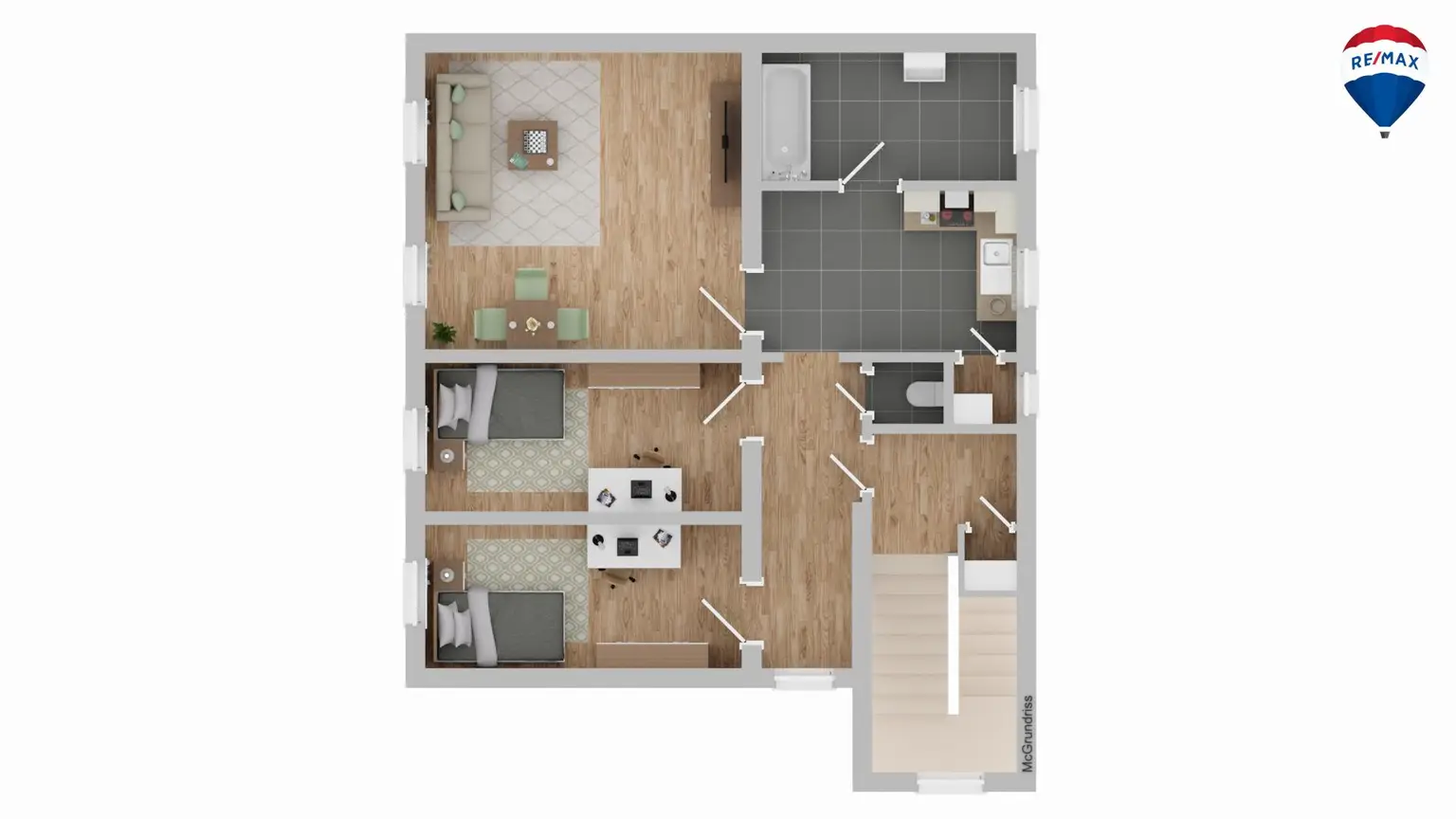 Entwurf Obergeschoss