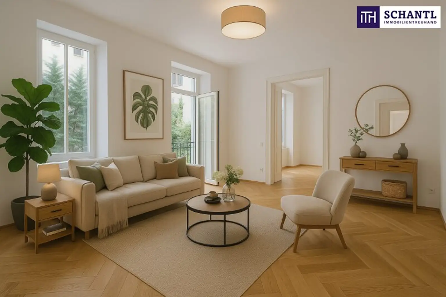 WOW! TOP LAGE in unmittelbarer Nähe zum Augarten + teilsaniertes Altbaujuwel mit großzügigem Balkon + absolut ruhige Innenhoflage