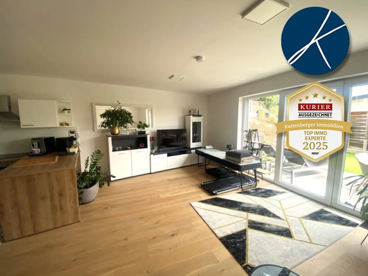 Anlegerwohnung in erhöhter, ruhiger Wohnlage von Krems-Egelsee mit Eigengarten und Terrasse