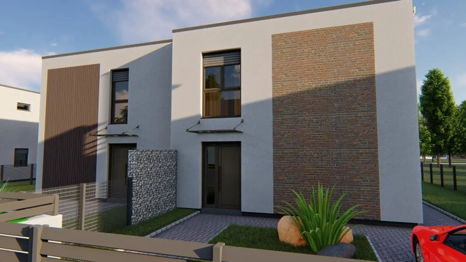 TOP LAGE -  Doppelhaushälfte mit 5 Zimmern & Garten an der Stadtgrenze zu Wr. Neustadt