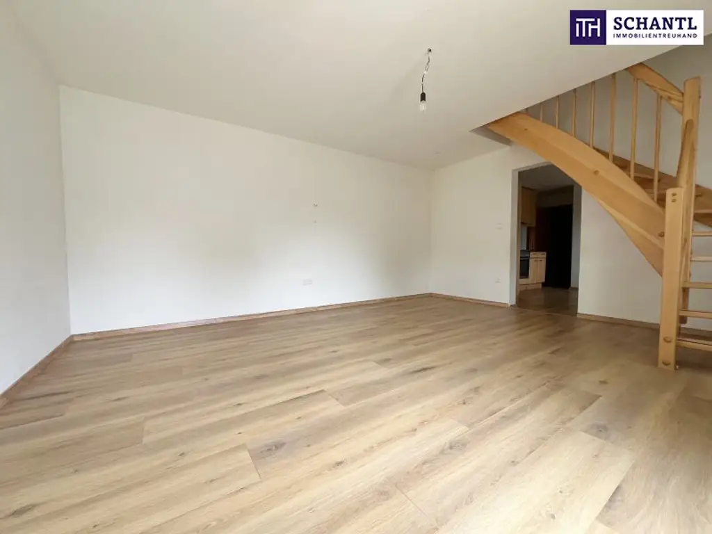 Maisonette-Highlight in Wildon mit viel Charme – toller abtrennbarer Garten und Carportstellplatz! Ab sofort verfügbar!
