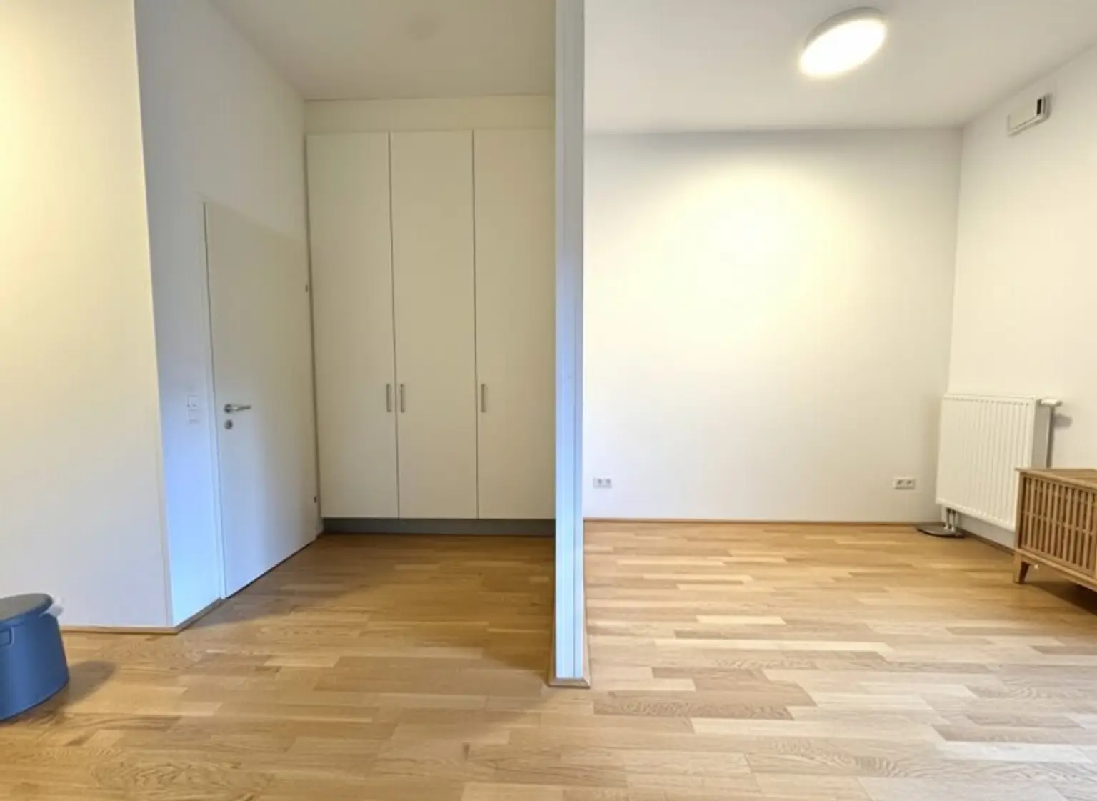 Luftiges Raumgefühl dank 3 Meter hohen Decken - Hofseitig mit Terrasse