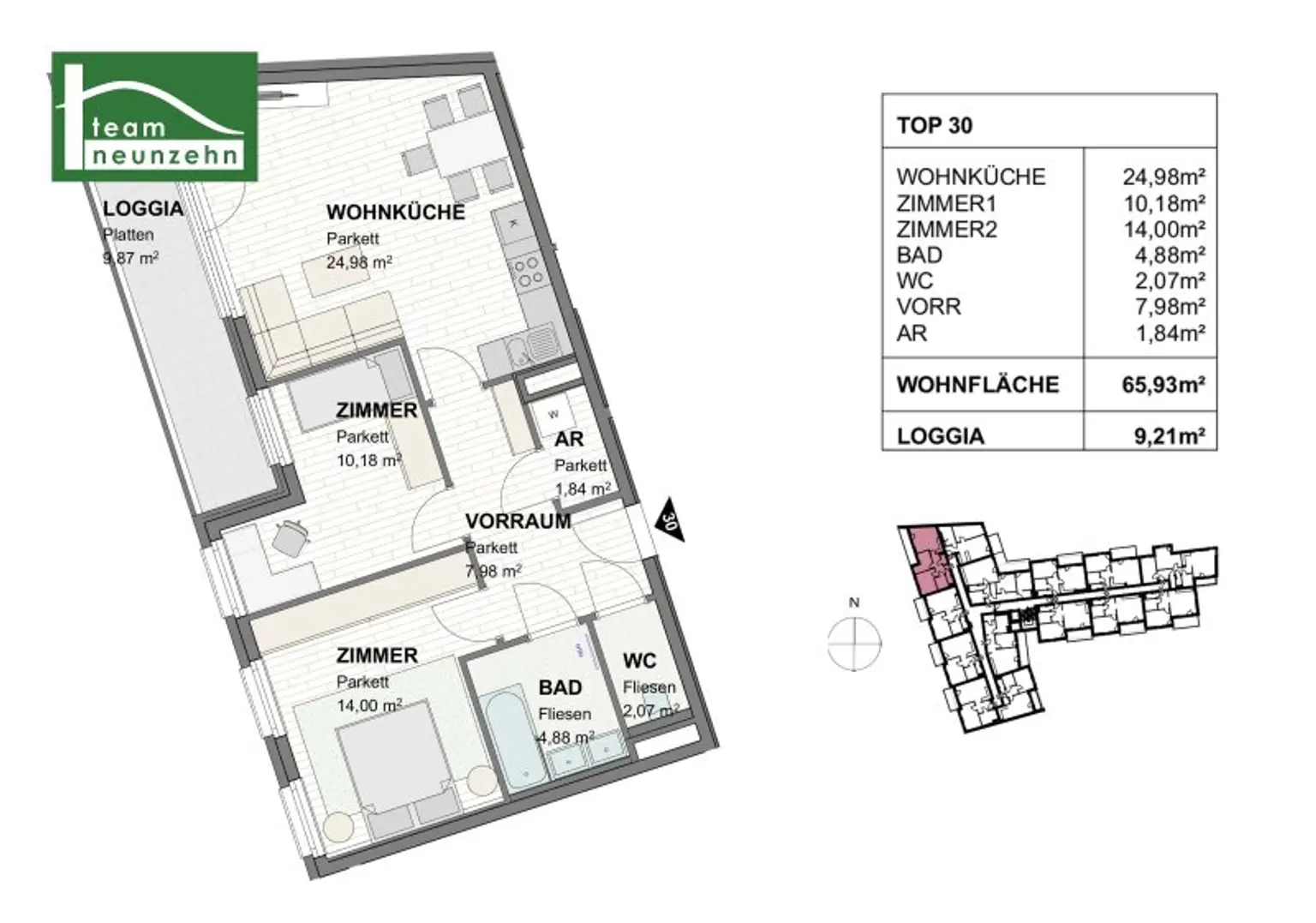 Karmeliterhof - Neubauwohntraum beim Rathausplatz