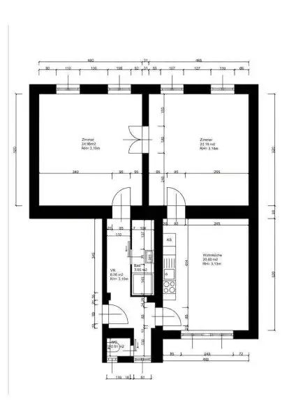 Grundrissplan