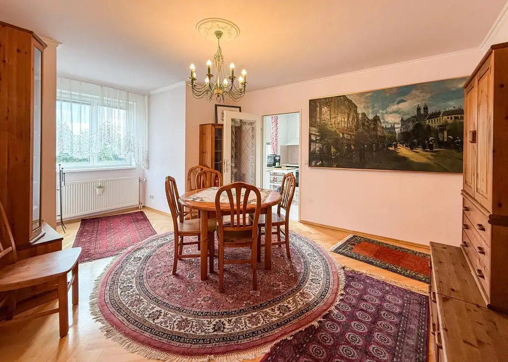 Absolut ruhige Familienwohnung im Herzen von Hetzendorf mit Loggia