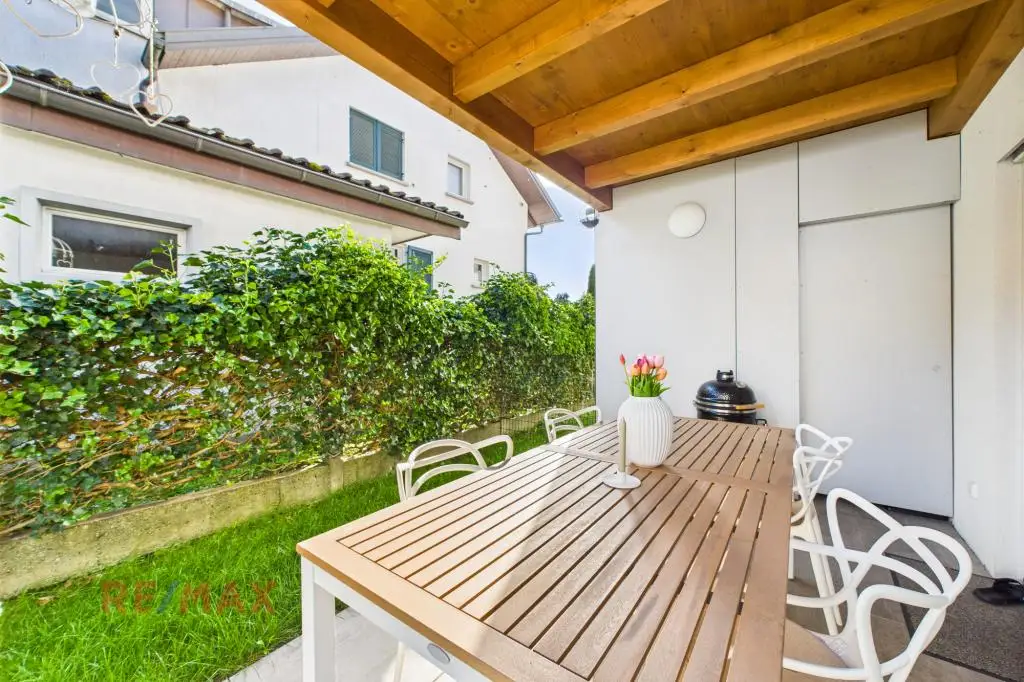 Wohnkomfort trifft Gemütlichkeit – Helle Wohnung mit sonniger Terrasse