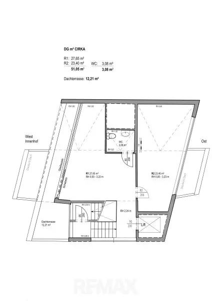 Grundriss DG