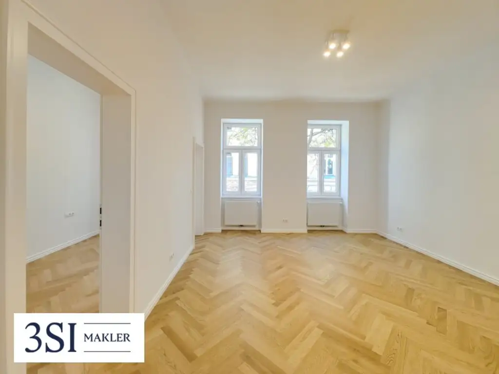 Ruhige Seitenstraße, heller Altbau, durchdachtes Design – das ist Zuhause