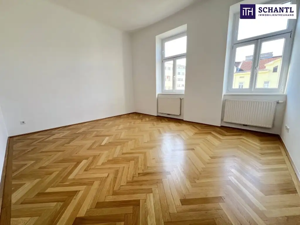 Die Wohnung, die Sie schon im Kopf hatten – jetzt gibt es sie wirklich. 3 Zimmer voller Licht, Stil & Wiener Charme.