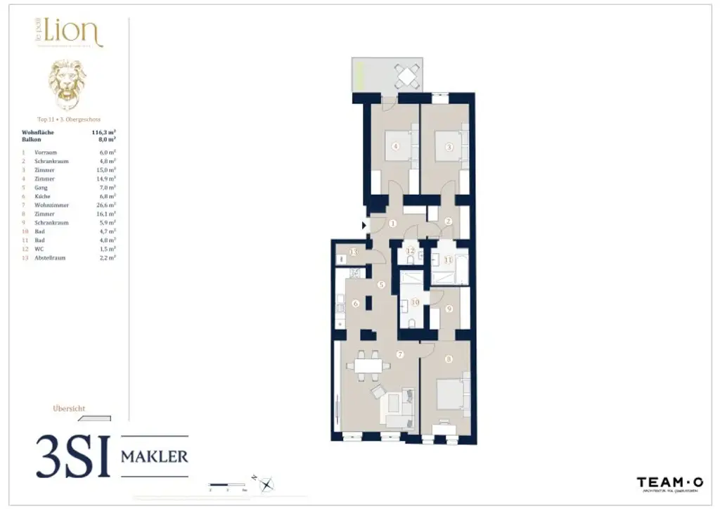 Altbau-Luxus: Hochwertig renoviert, zentral gelegen, stilvoll wohnen