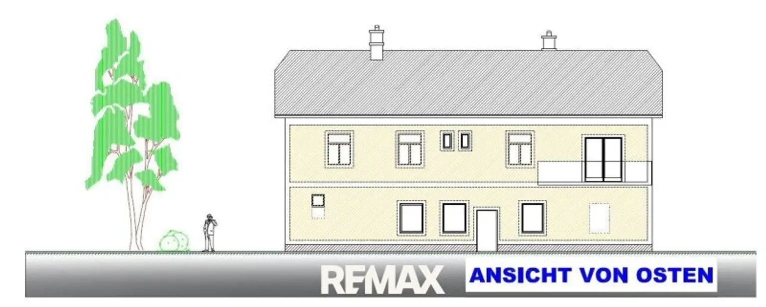 Ansicht von Osten