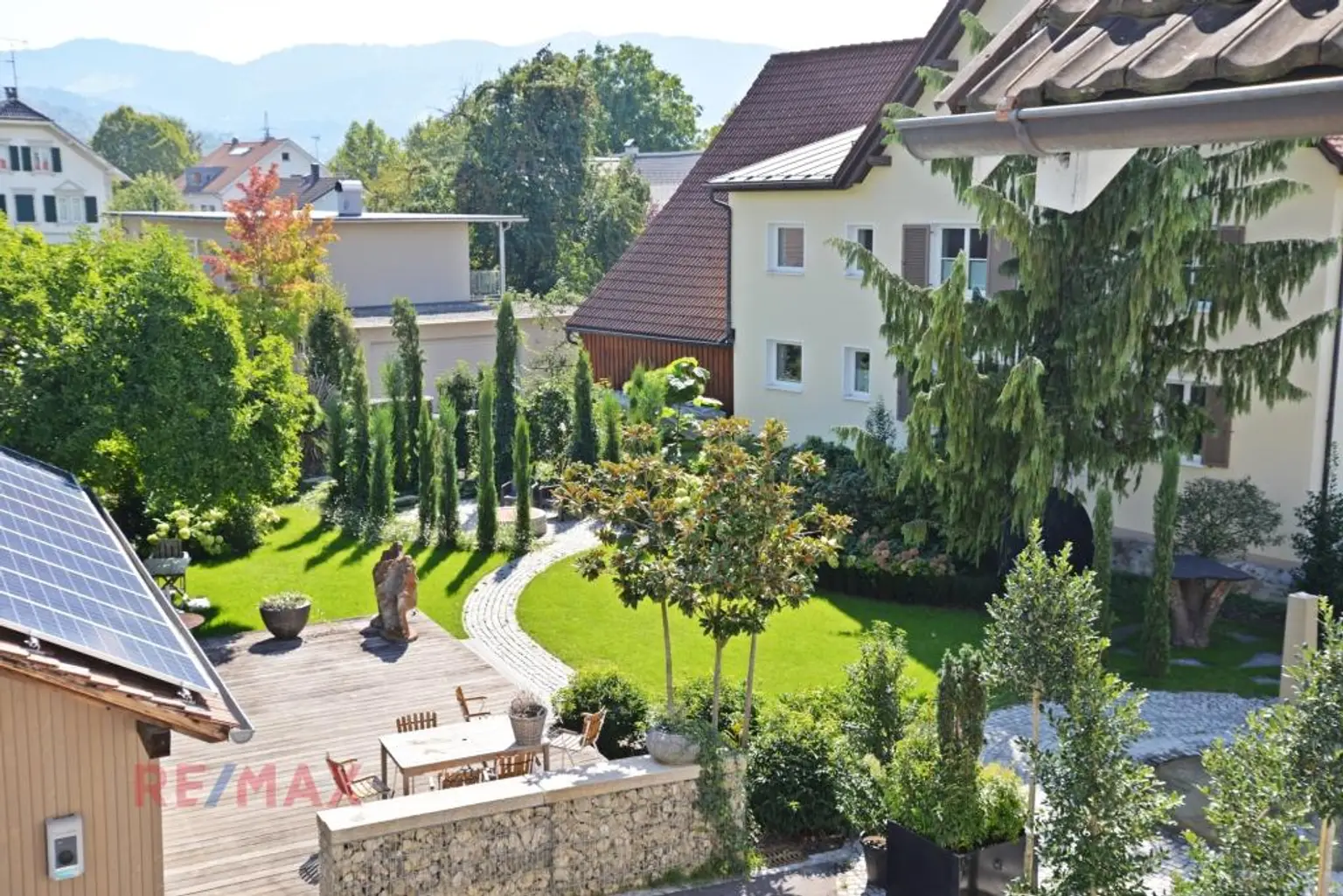 Aussicht in den Garten