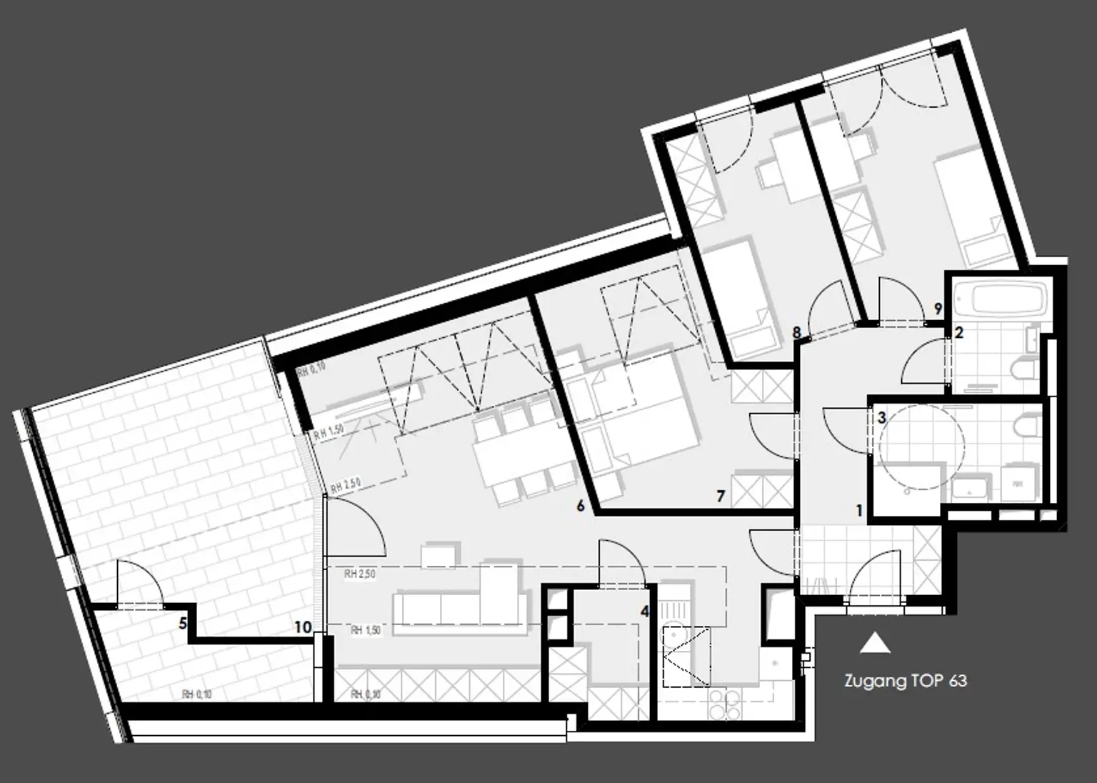 4-ZIMMER TERRASSENTRAUM IN ZENTRALER LAGE