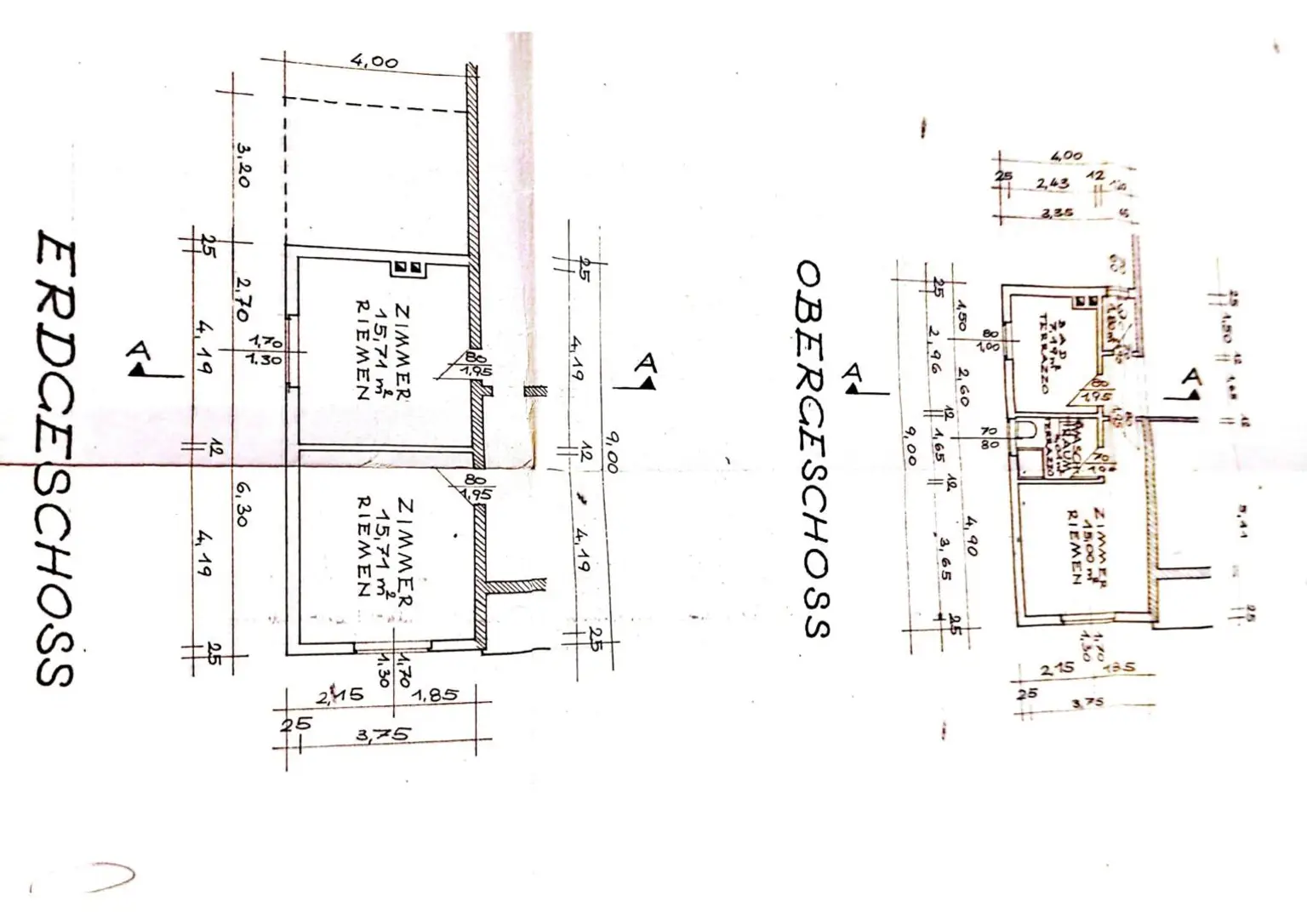 EG und OG - Zubau 1971_0