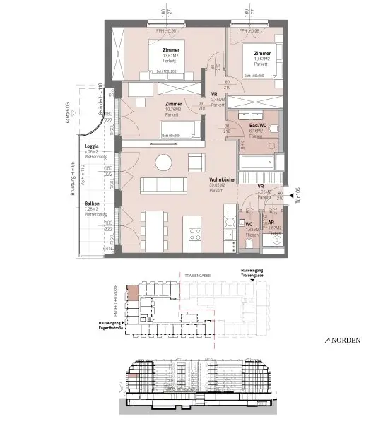 PROVISIONSFREI - Modernes wohnen am Donauufer mit Donaublick!