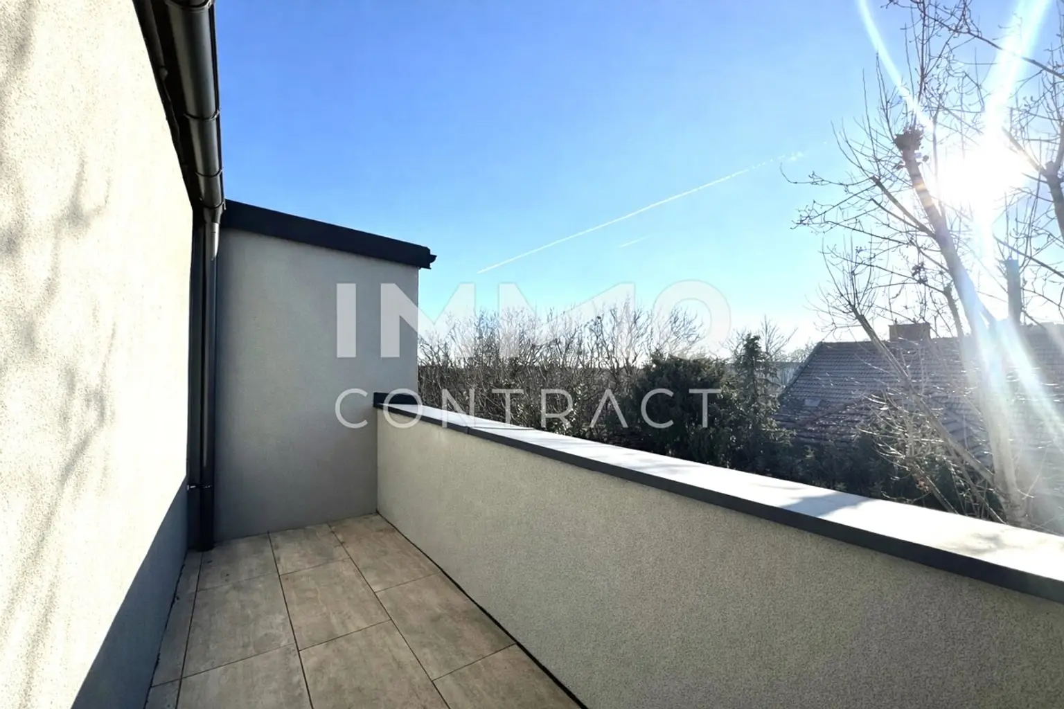 Terrasse im Dachgeschoß