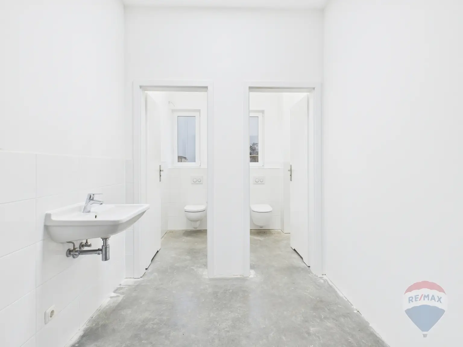 Damen und Herren WC´s