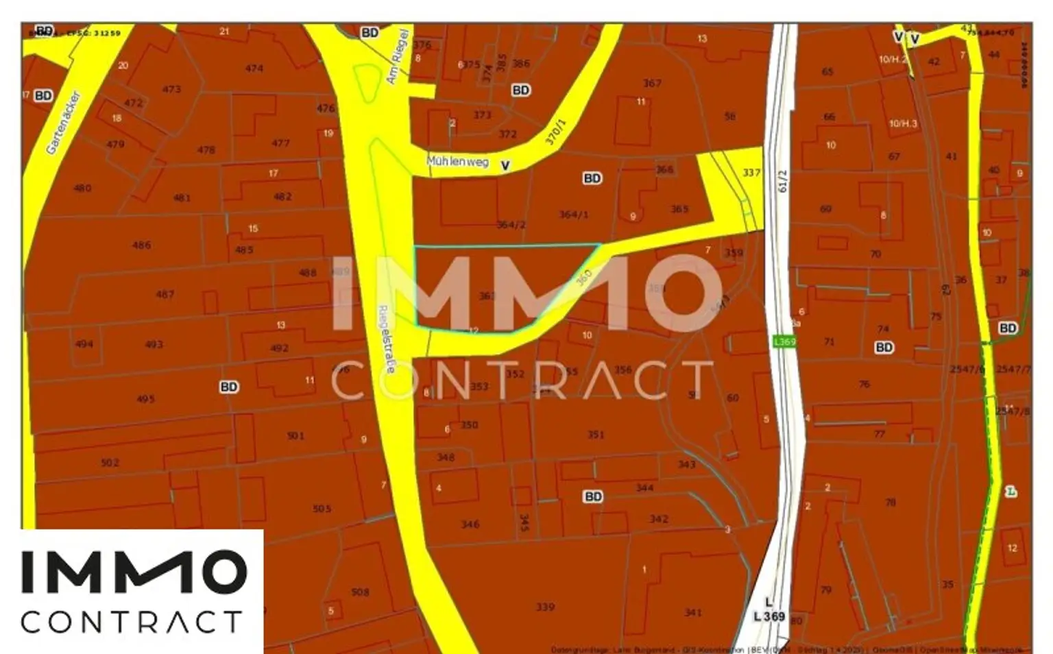 Flächenplan 7464 Markt Neuhodis Gnr. 363 (2)_0