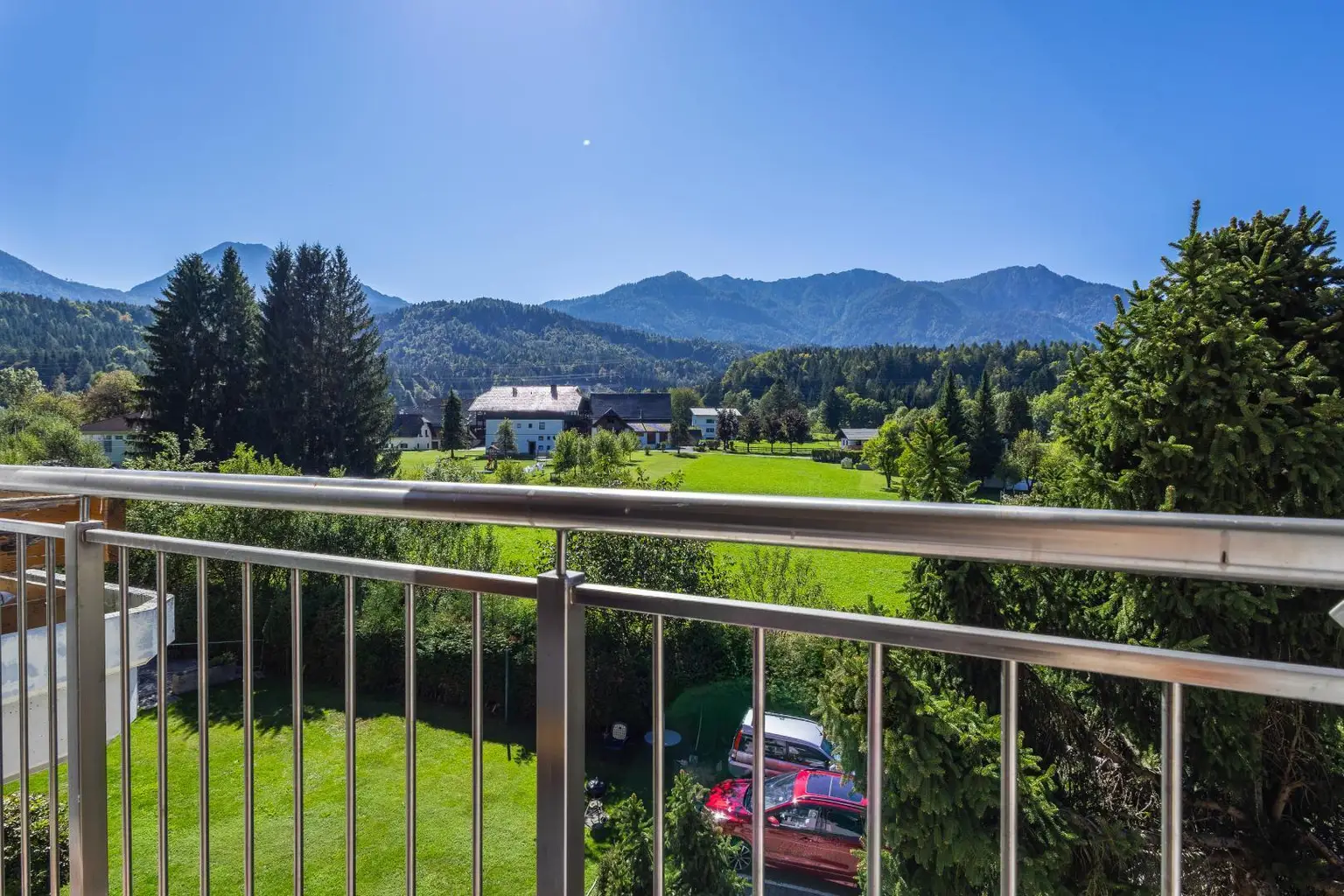 Französischer Balkon-Aussicht
