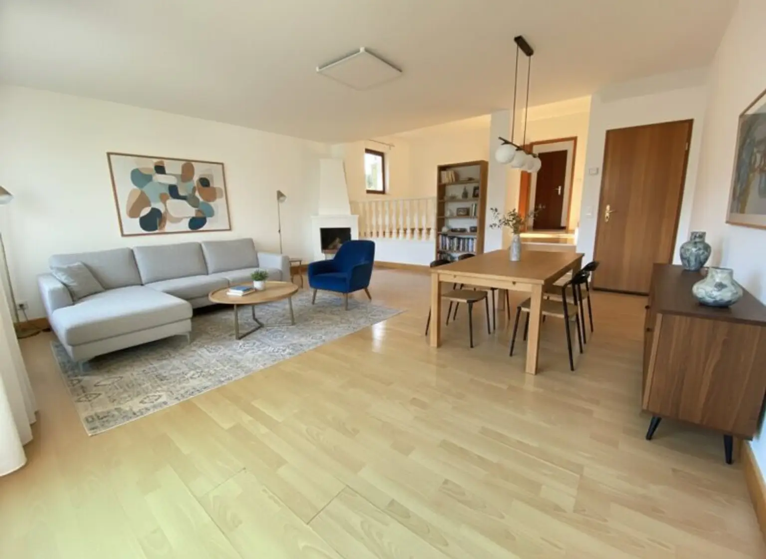 Visualisierung Wohnzimmer/Esszimmer