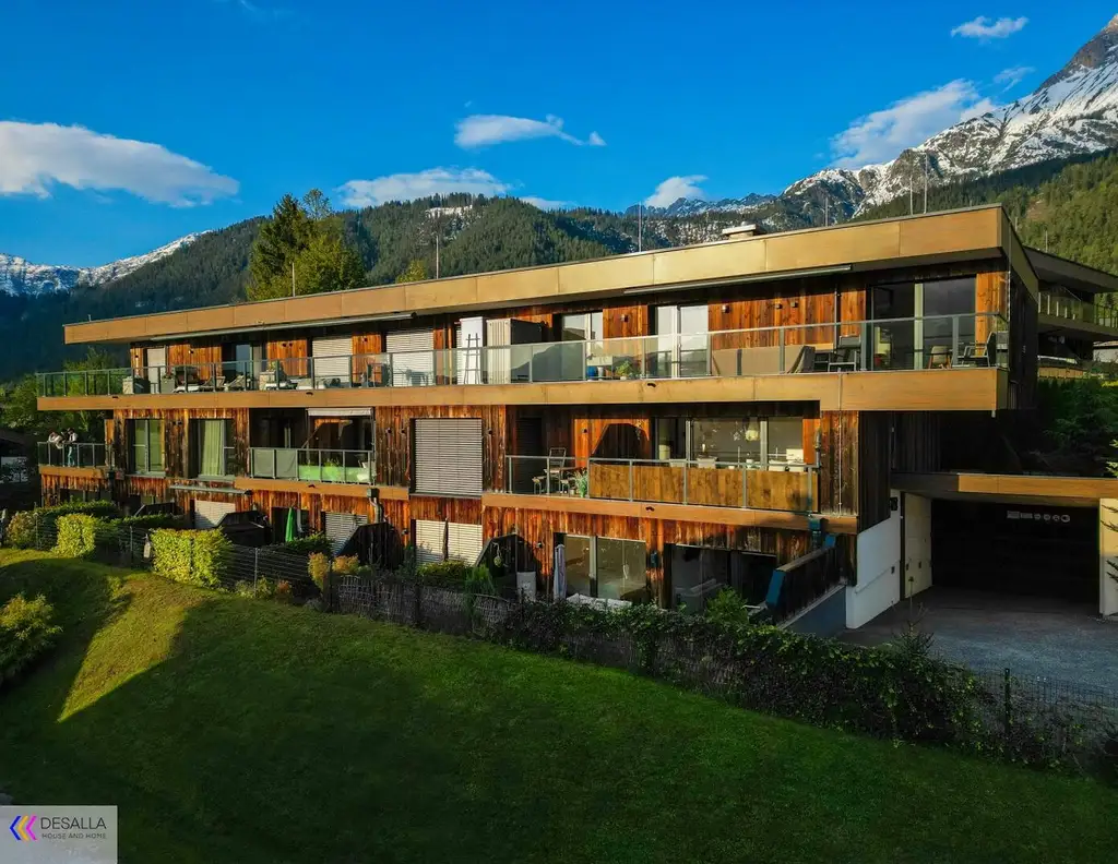 Exklusive Maisonette-Wohnung in Saalfelden mit Garten und Bergblick