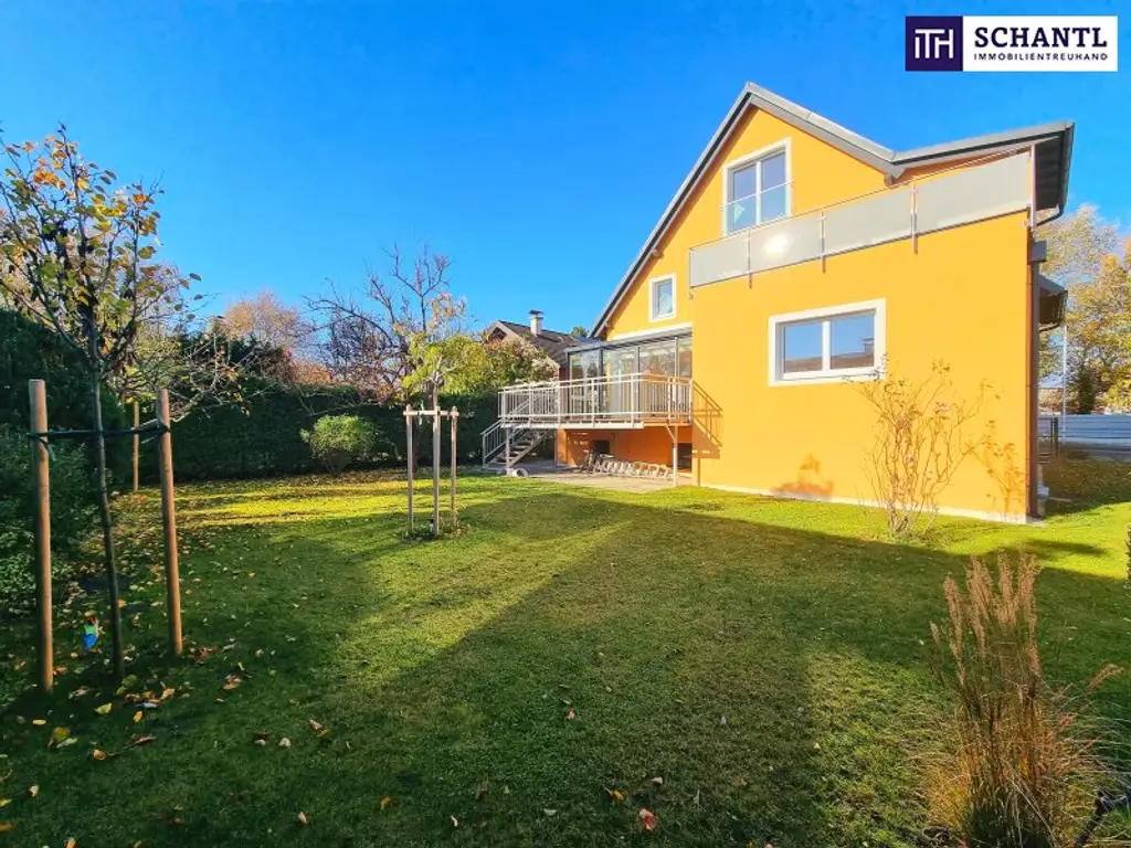 Fantastische 4-Zimmer Gartenwohnung! Mehr Natur. Mehr Ruhe. Mehr Grün. WOW! Riesiger Garten + Herrliche Terrasse + Lichtdurchfluteter Wintergarten + Stellplatz! Jetzt zugreifen!