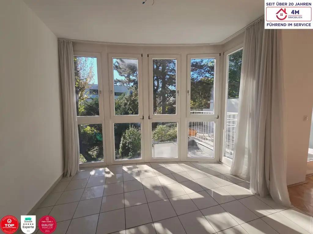 Exklusive Garten-Maisonettewohnung mit  2 Terrassen  und Garage am Küniglberg 🏡