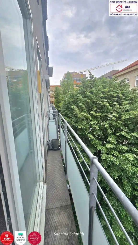 Moderne Maisonette mit 3 Zimmern, optionalen Garagenplatz & französischen Balkon in 1090 Wien (AKH) -hell, zentral und ruhig*