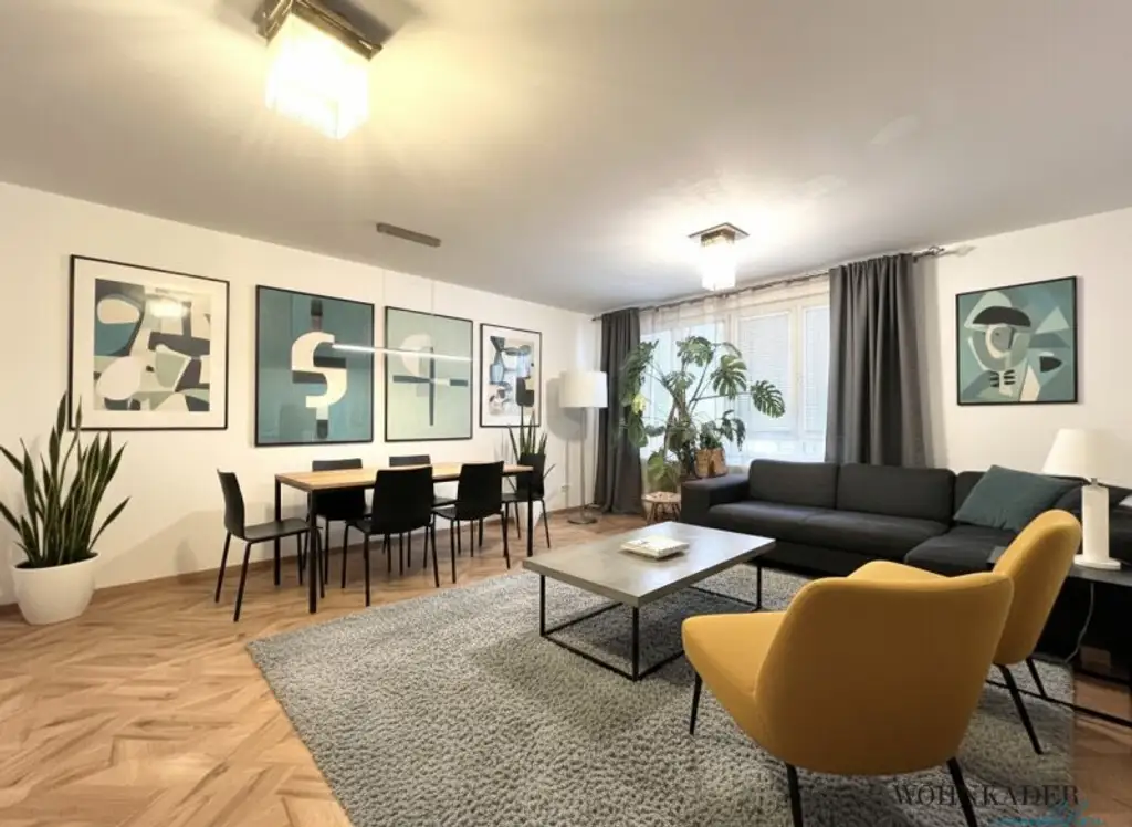 Großzügige 2-Zimmer-Gartenwohnung – ein Ruhepol mit 80 m² Außenfläche