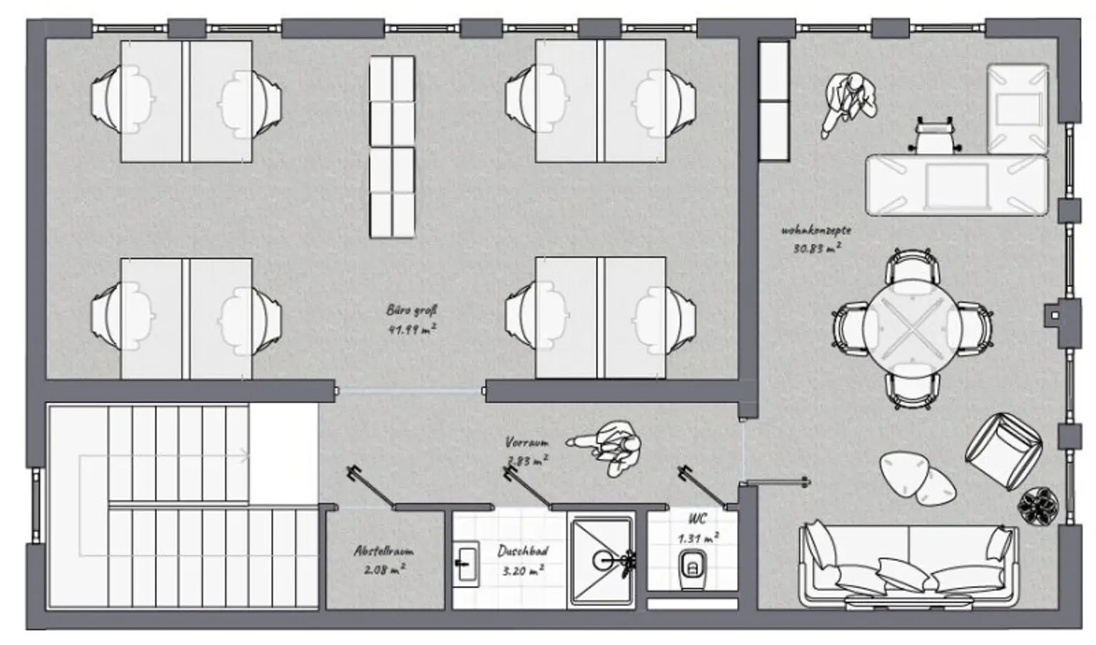 Moderne Bürohaus bzw. Praxisgemeinschaft mit Topausstattung auf Eigengrund