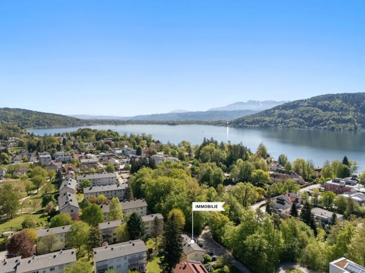 TOP Wohnung oder Ferienwohnung in Krumpendorf am Wörthersee mit Parkplatz - direkte Seenähe