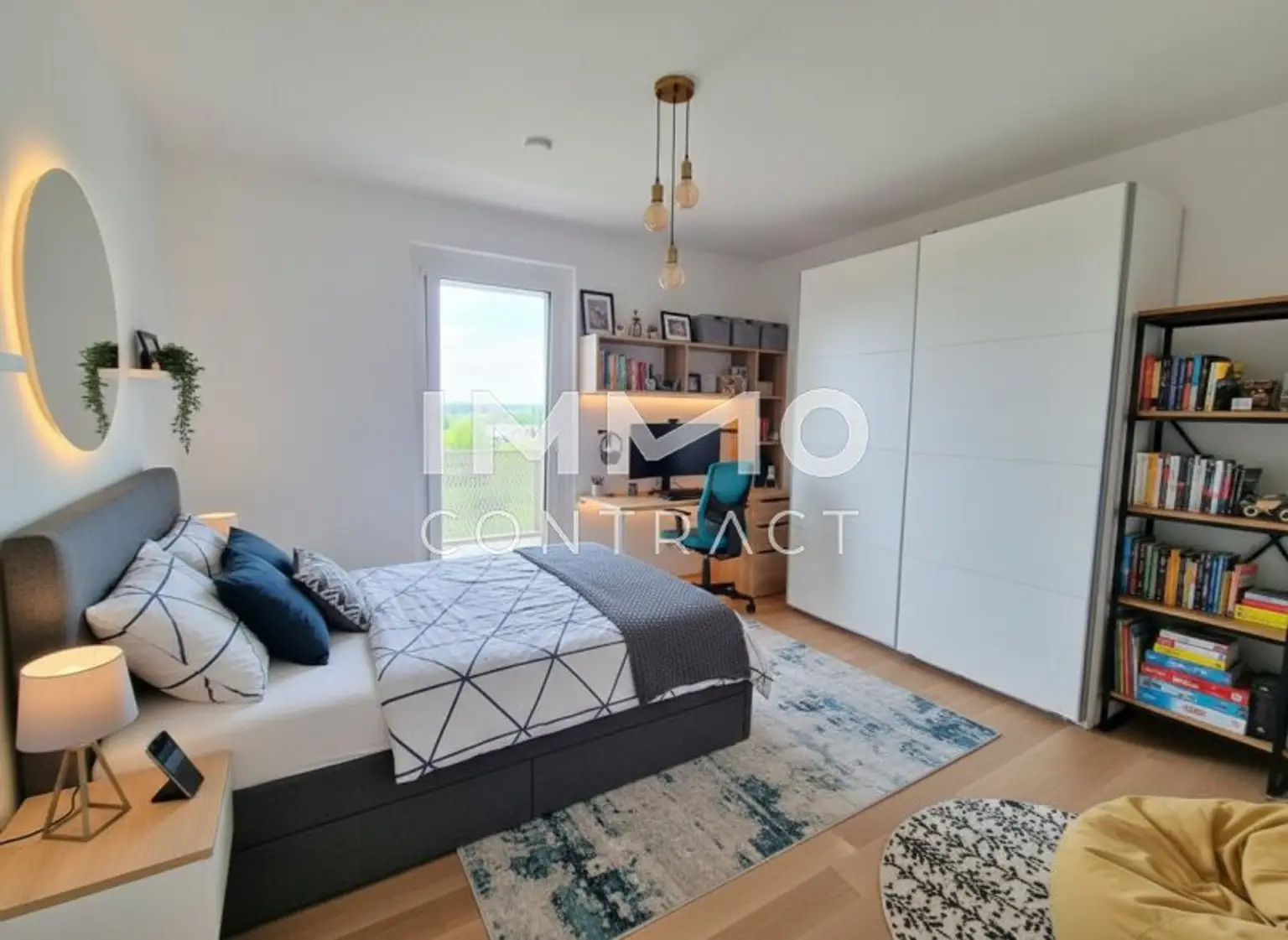 Visualisierung_Einrichtung_Jugenzimmer