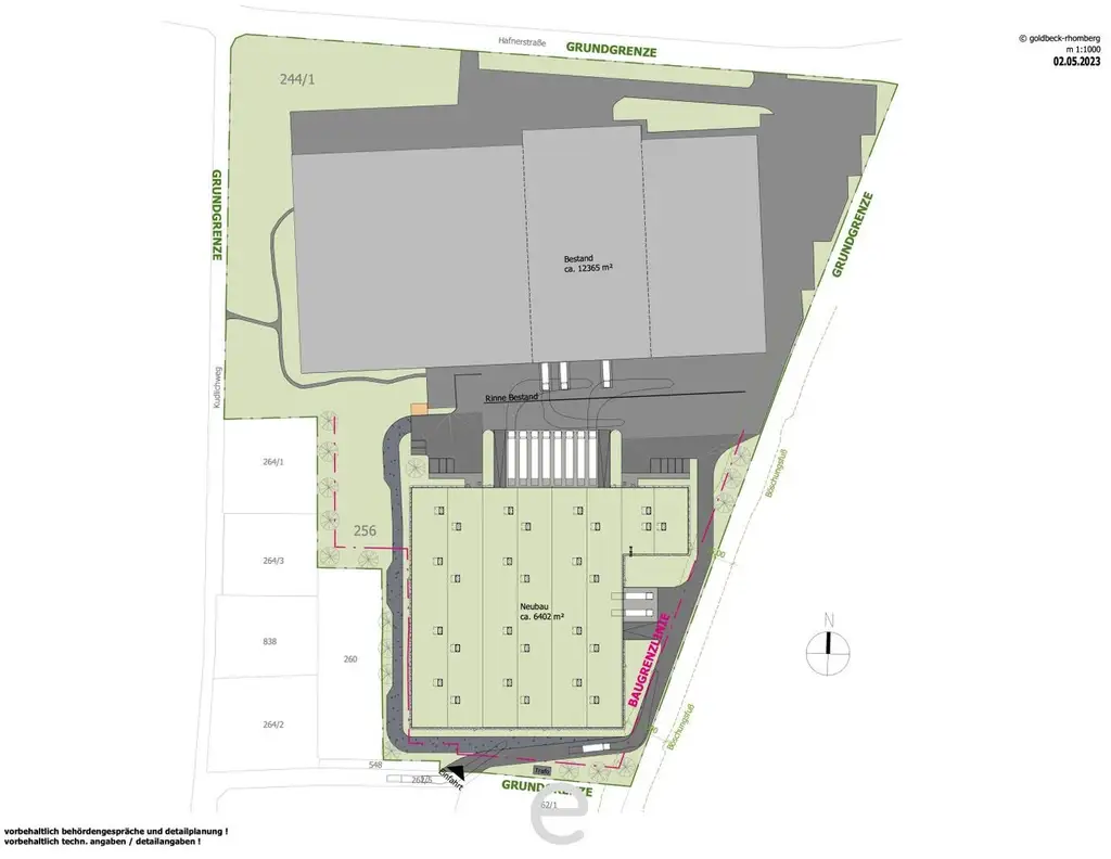 Gewerbegrundstück in Graz zu Mieten - Baurecht