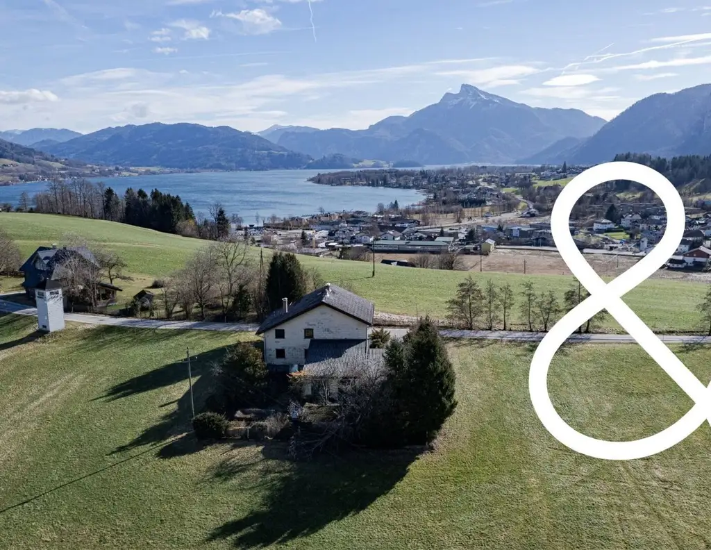 TRAUM VOM HAUS; BEEINDRUCKENDES BAUGRUNDSTÜCK MIT SEE- & BERGBLICK