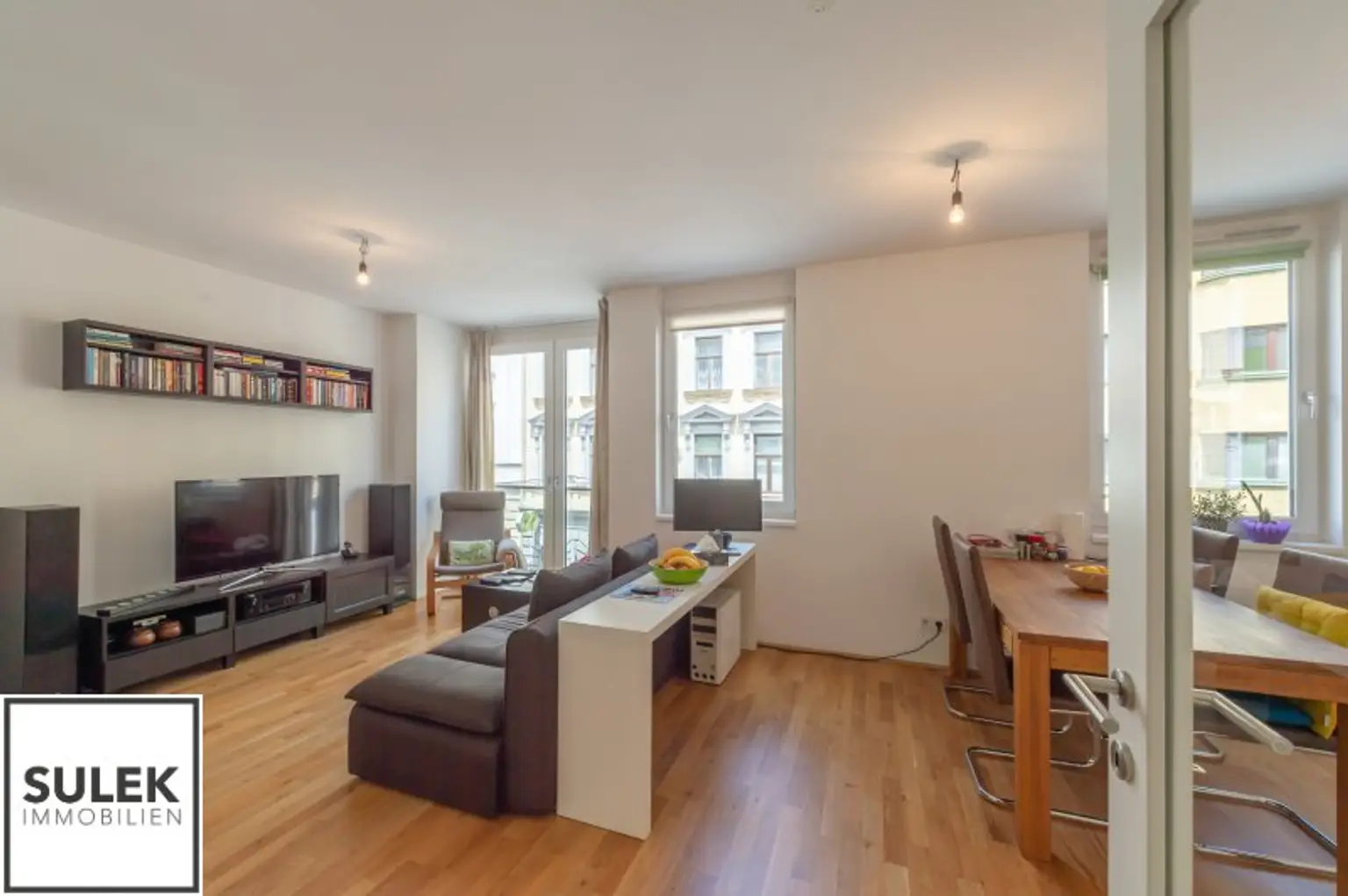 *Ab Dezember* Perfekt geschnittene 2-Zimmer-Wohnung (unmöbliert) in der Gentzgasse