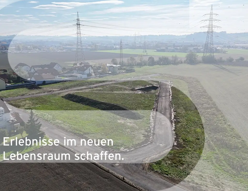 Traumhaftes Baugrundstück Nr. 1110/43 für Doppelhausbebauung - Asten/Raffelstetten