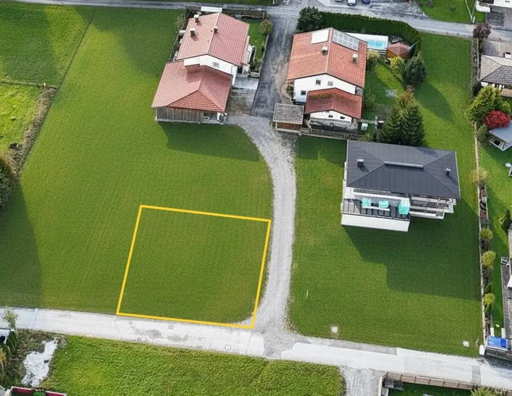 Großzügiges Grundstück in Walchsee