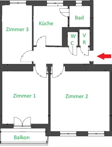 *WOW* I 3. ETAGE MIT AUFZUG I DUSCHE & KOMFORT I BAHNHOFNAH I HAUSTIERE ERLAUBT I MODERNER STYLE I TOP AUFTEILUNG I PROJEKT WOHNEN