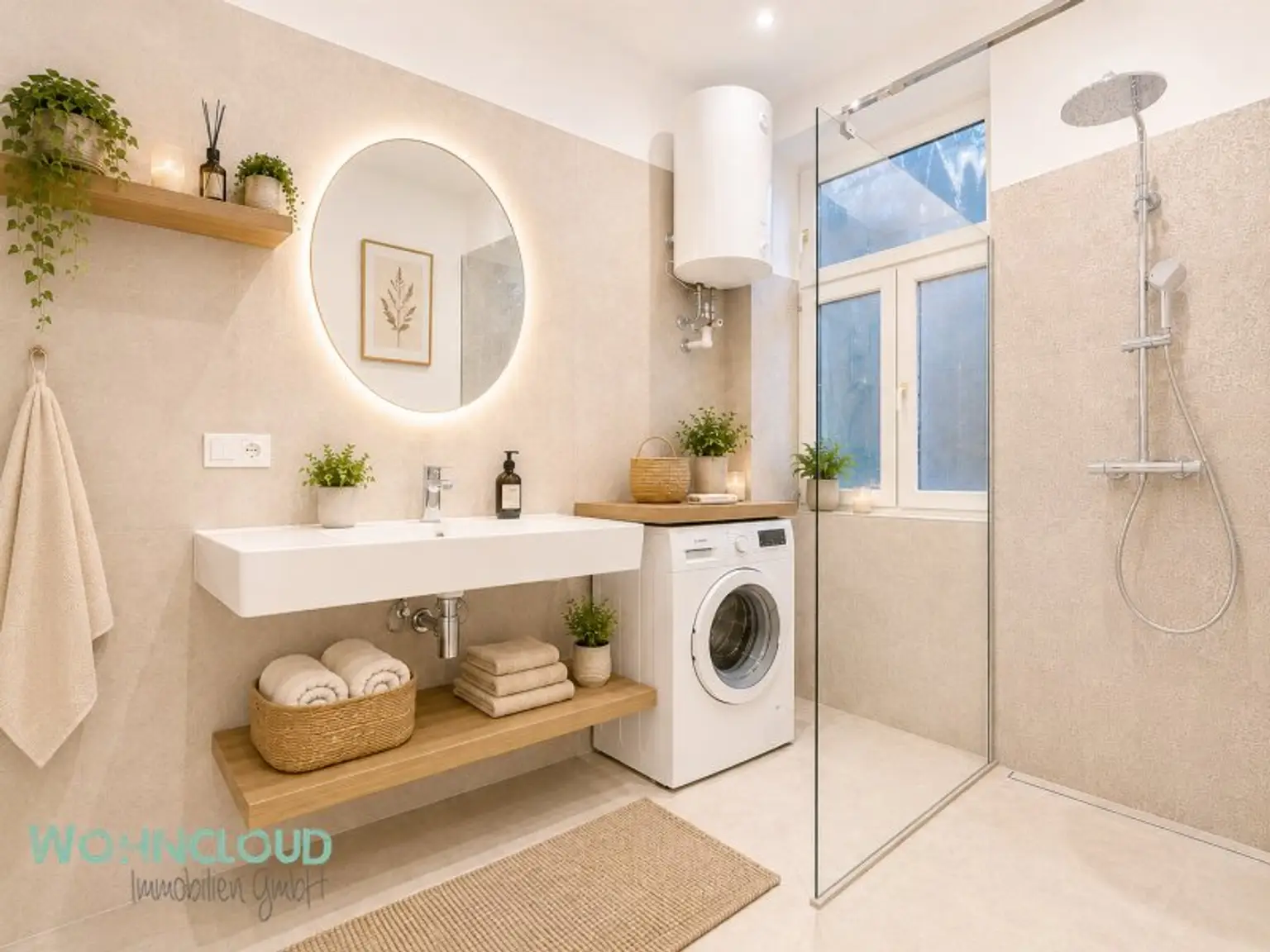 BADEZIMMER EINRICHTUNGSBEISPIEL