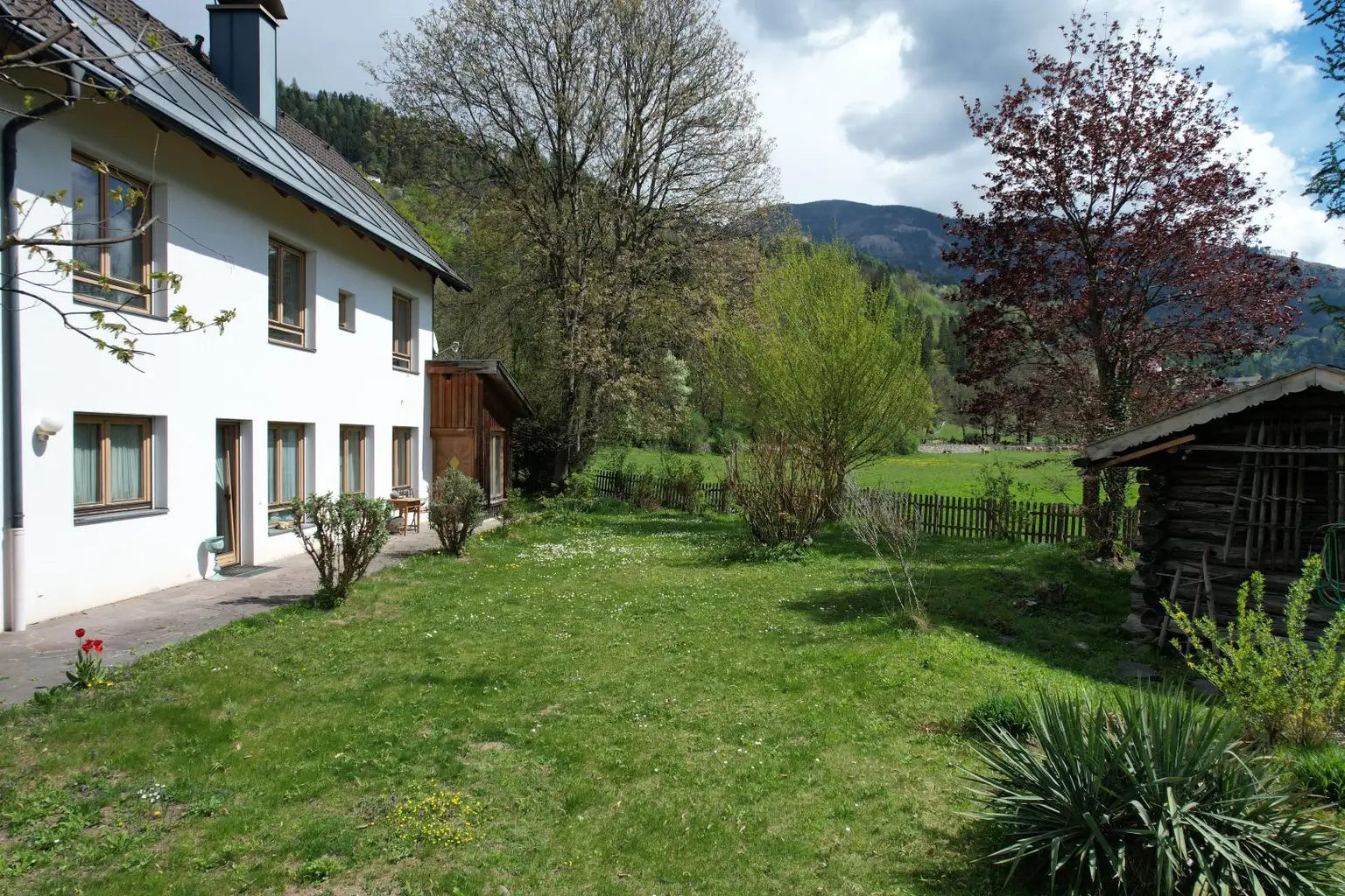 großer Garten ....