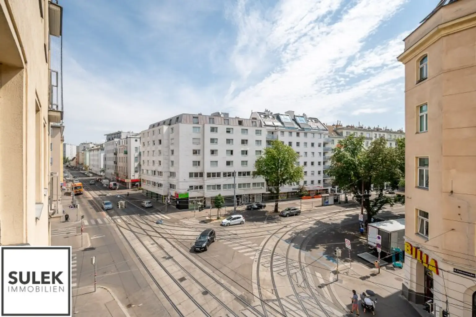 Erstbezug nach Generalsanierung in der Taborstraße 63 - perfekt angebunden: 2 Zimmer + Wohnküche + Balkon