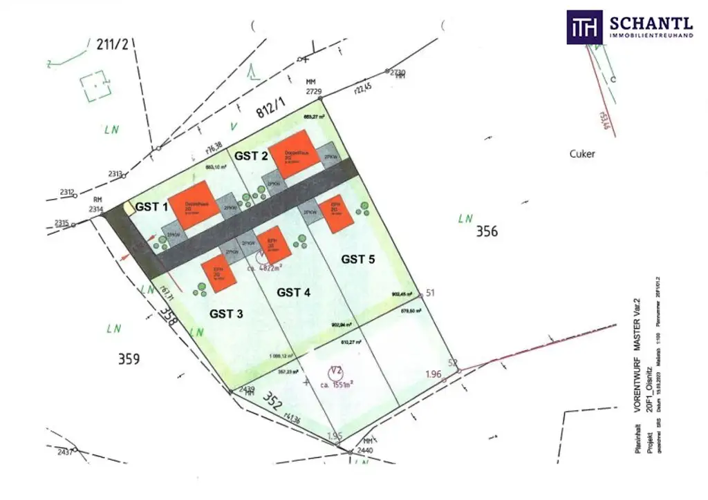 SPITZEN Grundstück vollerschlossen mit hoher Bebauungsdichte - ca. 330m² Wohnfläche in Oisnitz / St. Josef - Nähe Lannach