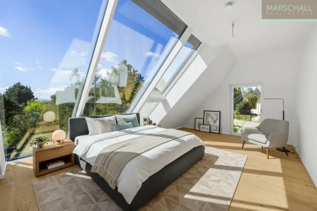 Wunderschönes Penthouse mit herrlichem Blick und Dachterrasse in Prestige Lage