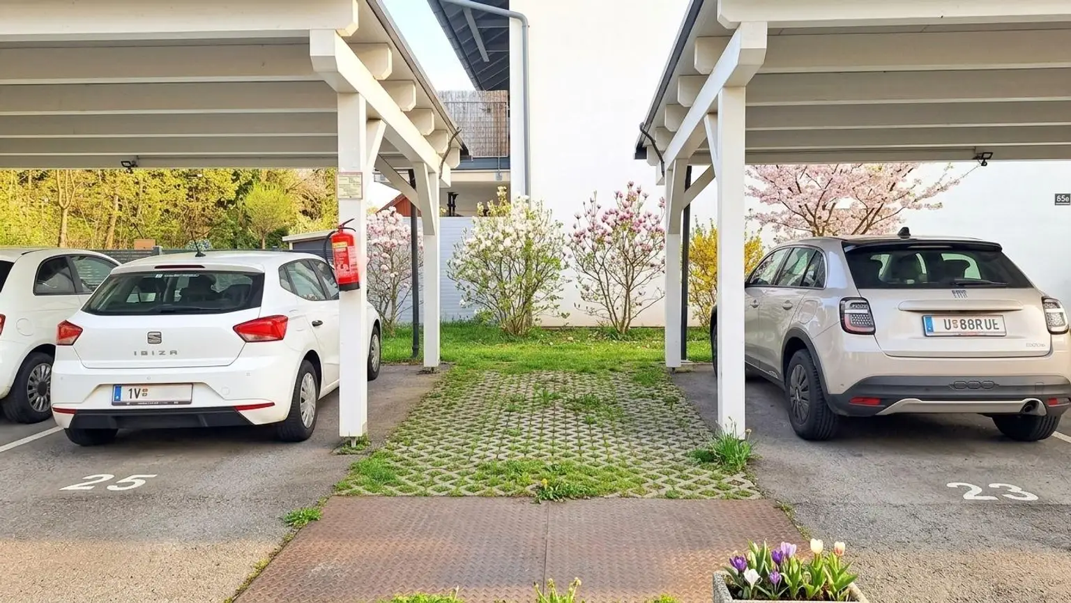 2 Carports inklusive