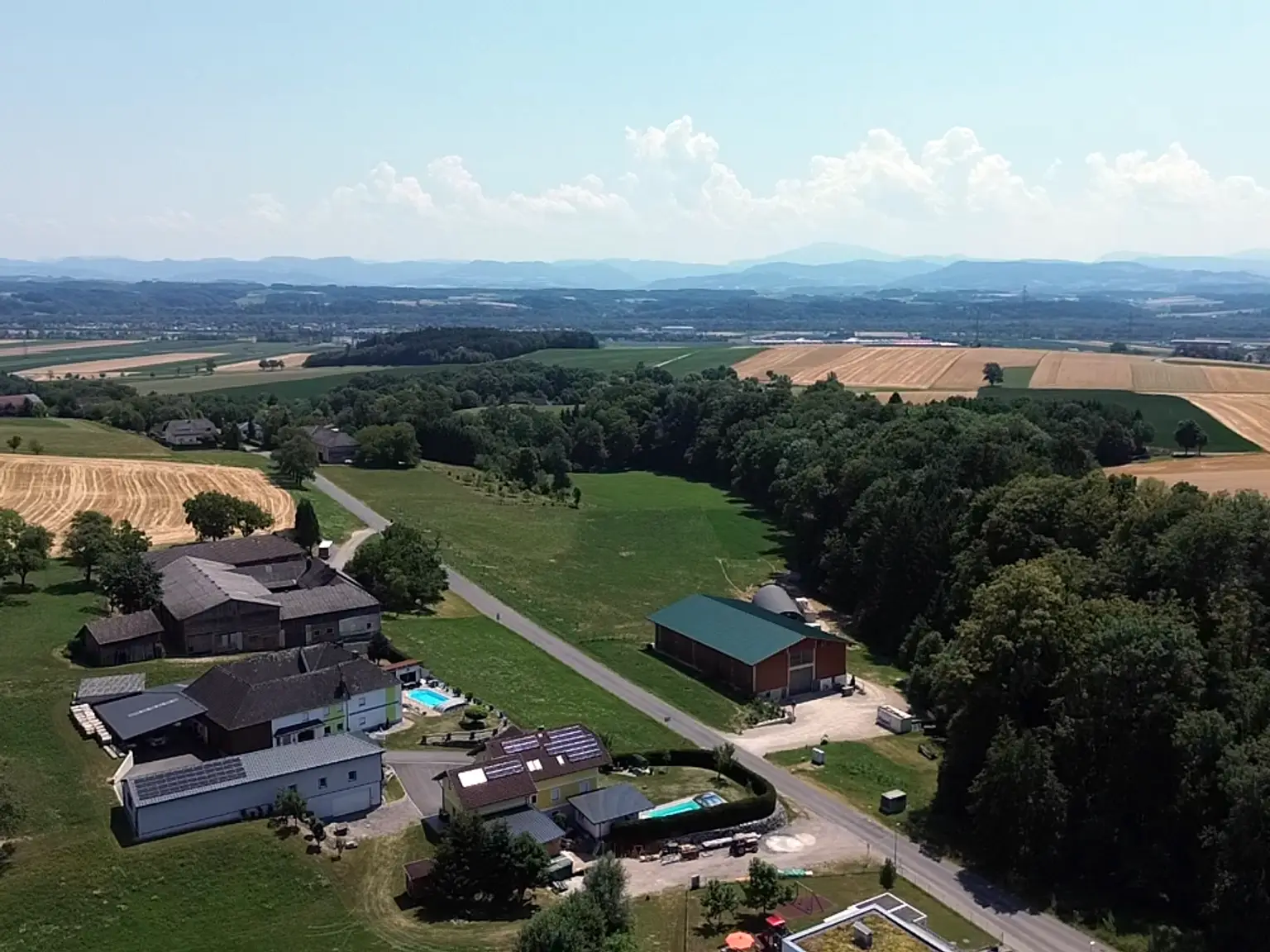 Drohnenaufnahme / Umgebungsblick