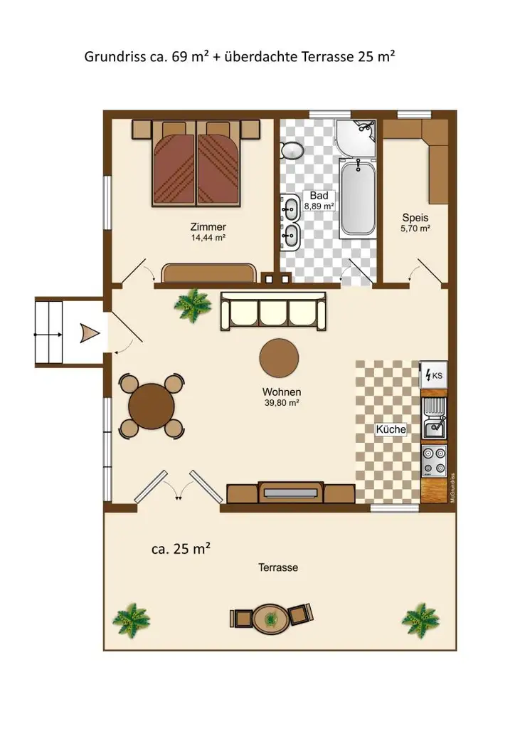 "Ihr kleines, feines" Haus in sonniger Lage
