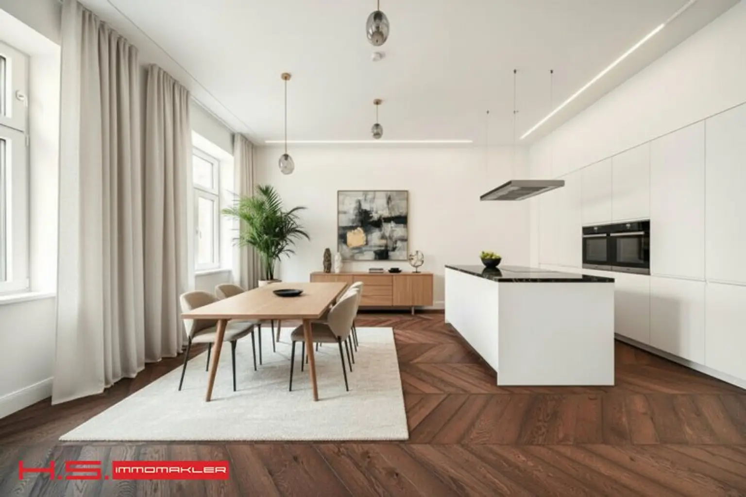 MITTEN IM SERVITENVIERTEL - NOCH 7 FERTIGGESTELLTE STILERSTBEZÜGE + 3 ELITÄRE DACHWOHNUNGEN (BAUBEGINN 2026)  - GENERALRENOVIERTES STILHAUS