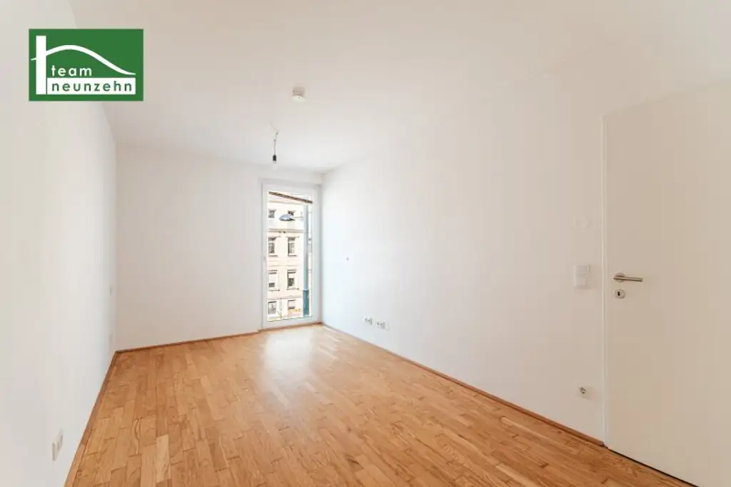 Eigengrund in Bestlage: Begehrte Wohnung inkl. Küche beim Donauzentrum / U-Bahn U1 (Neubau 2018) - 10 U-Bahn-min zum Stepahnsplatz