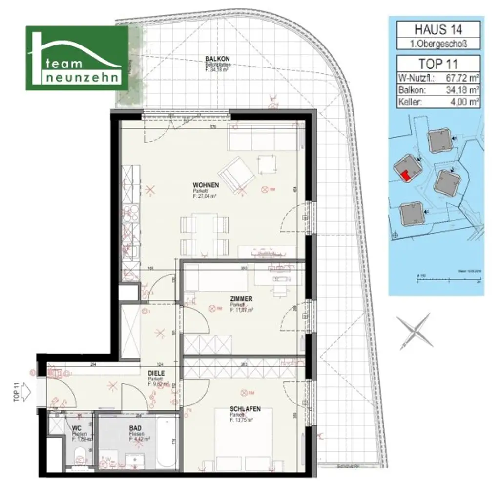 Zwischen Stadtleben und Parklandschaft – Green City Living in Graz - AKTION - 2 MONATE MIETZINSFREI